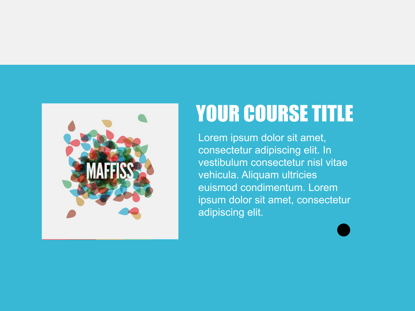 多彩欧美风科技PPT模板.ppt 第1页